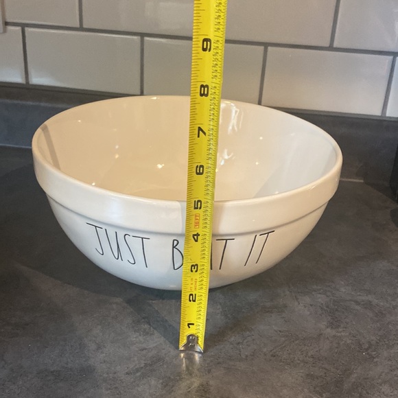 NWT Rae Dunn Ceramic Just Beat It Mixing Bowl - Picture 6 of 6